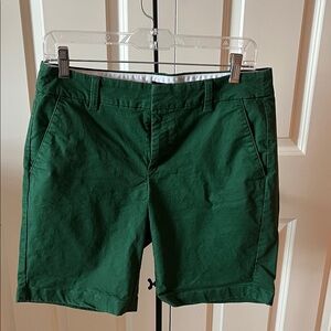 J.Crew 9” Green Casual Chino Shorts
